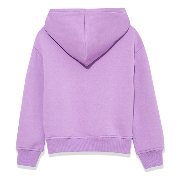 Mavi Logo Baskılı 7610035-70586 Kapüşonlu Mor Çocuk Sweatsirt - Görsel 3