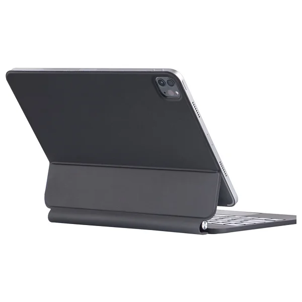Five-E Apple iPad Pro 11 Inc 3. Nesil (2021) Bluetoothlu Touchpadli Manyetik Kapaklı Magic Ingilizce Q Keyboard A2377 A2459 A2301 - Siyah - Görsel 5