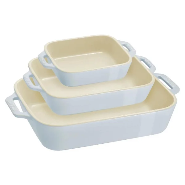 Staub Ceramique 3'lü Fırın Kabı Seti - Görsel 6