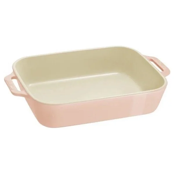 Staub Ceramique Pembe 3'lü Fırın Kabı Seti - Görsel 2