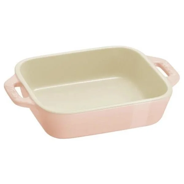 Staub Ceramique Pembe 3'lü Fırın Kabı Seti - Görsel 4