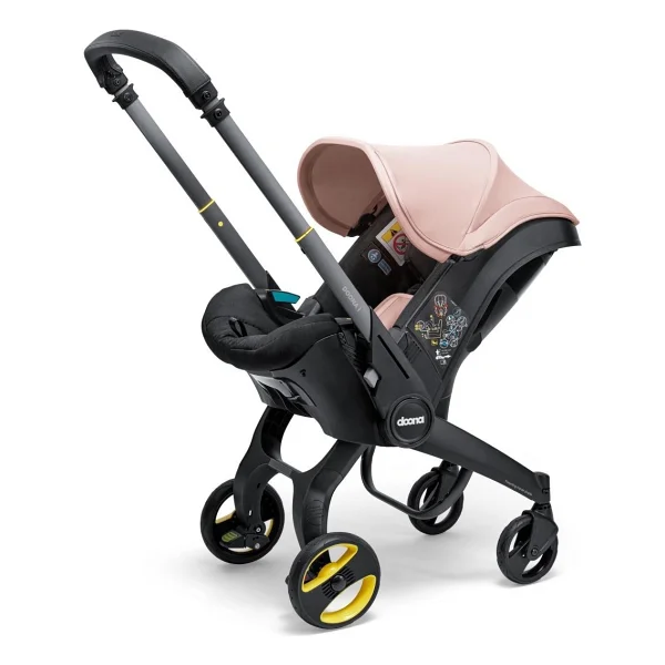 Doona I Yeni Nesil Blush Pink Bebek Arabası ve Oto Koltuğu - Görsel 3