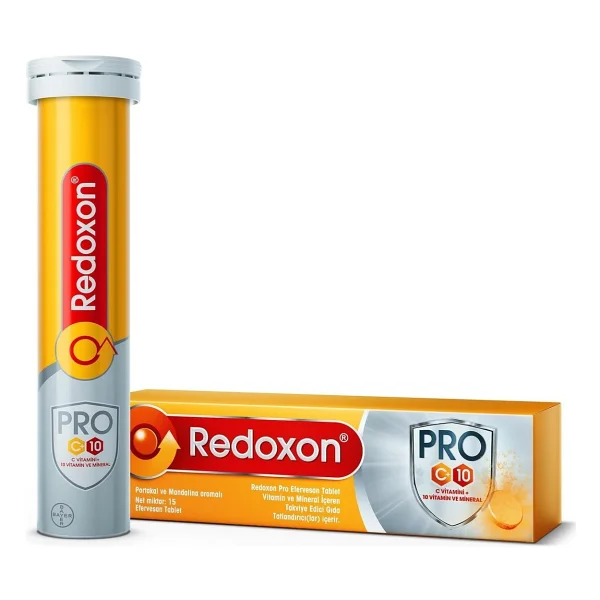 Redoxon Pro 15 Efervesan Tablet 2'li - Görsel 3