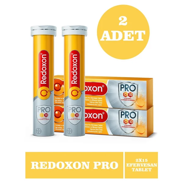 Redoxon Pro 15 Efervesan Tablet 2'li - Görsel 2