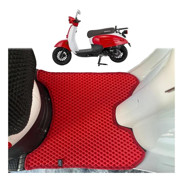 Bod Mondial Turismo 50Cc Motor 3D Havuzlu Paspas Kırmızı - Görsel 5