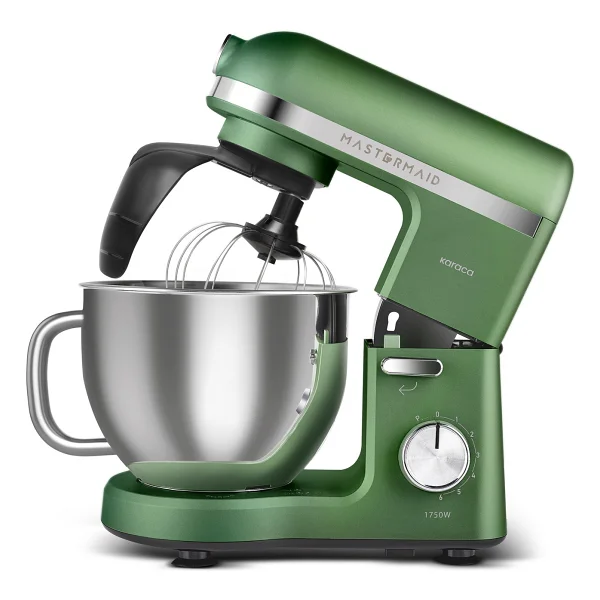Karaca Mastermaid Chef Pro Çift Kollu 1750 W 5 lt Emerald Green Stand Mikser - Görsel 7