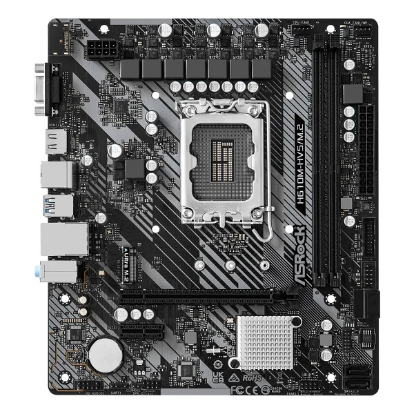 Asrock H610M HVS/M2 Intel LGA1700 DDR4 Micro ATX Anakart - Görsel 3