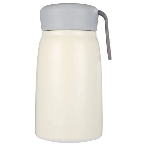 Beyaz 304 Çelik 360 Ml Bebek Mama Saklama Termosu Mug Cin842by Beyaz - Görsel 6