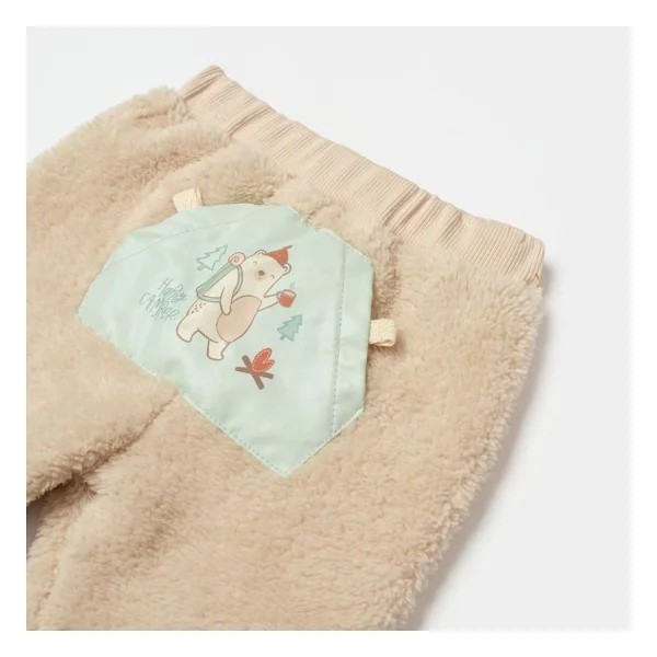 Bibaby Happy Camper Bebek Pantolonu 57925 - Bej - 24 - 36 Ay - Görsel 4