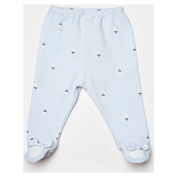 Biorganic Love Floral Bebek Pantolonu 57940 - Görsel 6