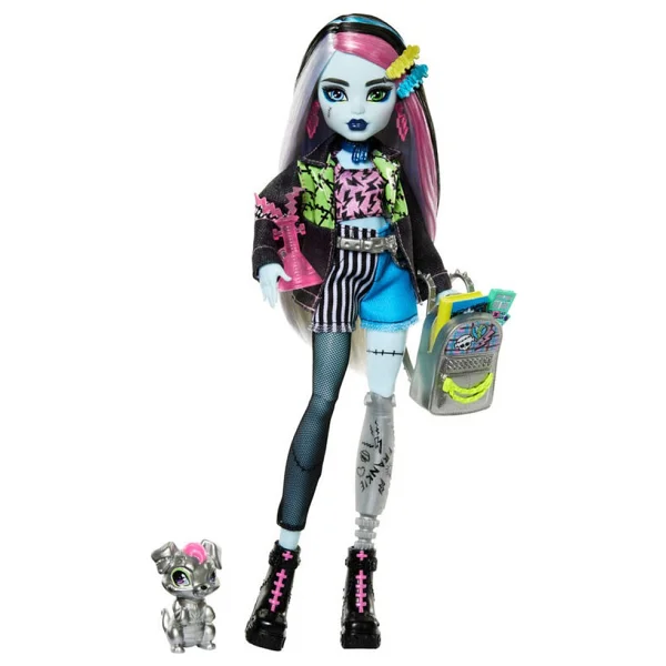 Monster High Acayip Havalı Arkadaşlar Frankie Stein Bebek HXH73 - Görsel 10
