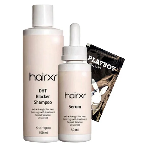 Hairxr Dht Blocker Saç Bakım Şampuanı 150 ml + Serum 30 ml + JelHediy.e - Görsel 2