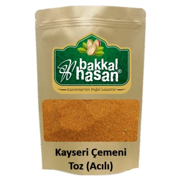 Bakkal Hasan Kayseri Çemeni Toz Acılı - 250 gr - Görsel 6