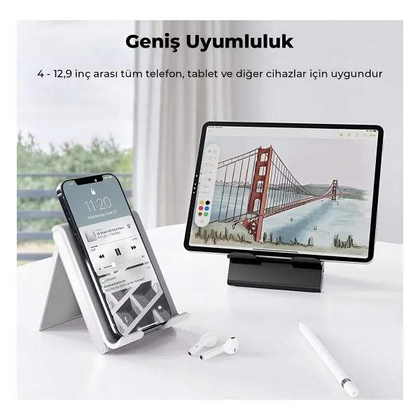 Bix Saiji S0 Plus Ayarlanabilir Tablet Standı - Görsel 5