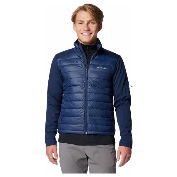 Columbia Tech Hybrid WO7913-464 Lacivert Erkek Softshell Mont - Görsel 10