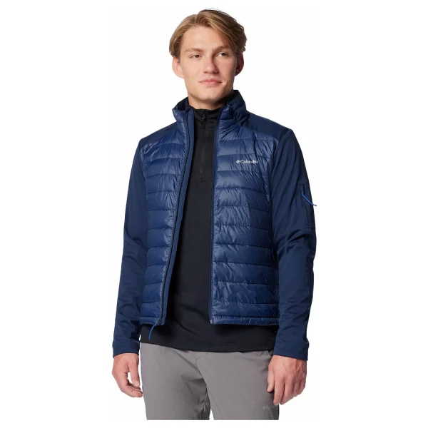 Columbia Tech Hybrid WO7913-464 Lacivert Erkek Softshell Mont - Görsel 4