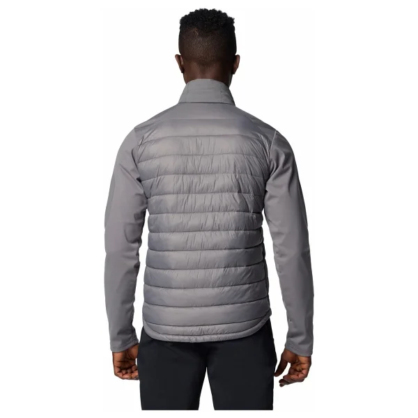 Columbia Tech Hybrid WO7913-023 Gri Erkek Softshell Mont - Görsel 2