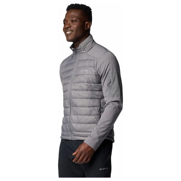 Columbia Tech Hybrid WO7913-023 Gri Erkek Softshell Mont - Görsel 3