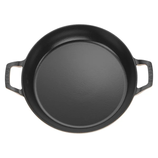 Staub Cam Kapaklı Ada Çayı 30 cm Döküm Sote Tenceresi - Görsel 3
