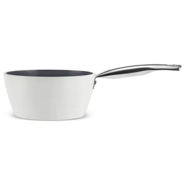 Karaca X Refika Birgül Swiss Crystal Creamy Metal Kulplu 18 cm Sütlük - Görsel 8
