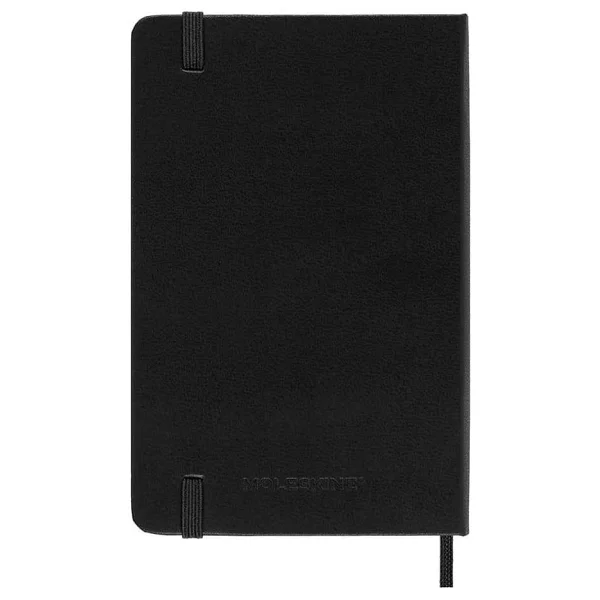 Moleskine Sert Kapak Çizgili Defter Cep Boy 9X14 Cm 192 Sayfa Siyah - Görsel 2