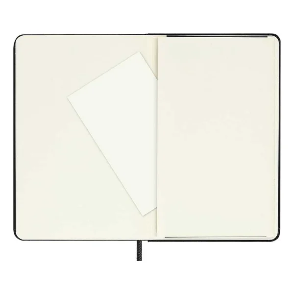 Moleskine Sert Kapak Çizgili Defter Cep Boy 9X14 Cm 192 Sayfa Siyah - Görsel 3