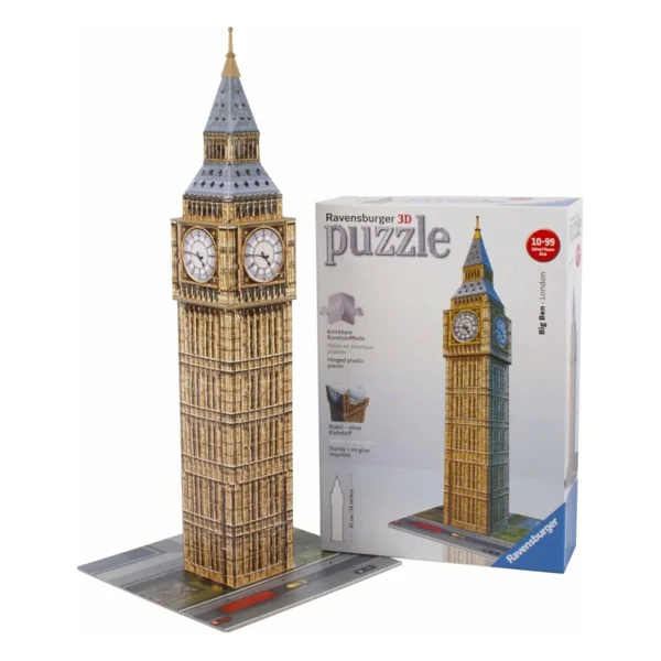 Ravensburger Big Ben Saat Kulesi 3D Puzzle 125548 - Görsel 6