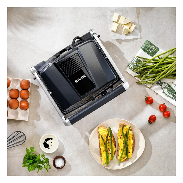 Schafer Grill Haus 2000 W Granit Tost Makinesi - Görsel 8
