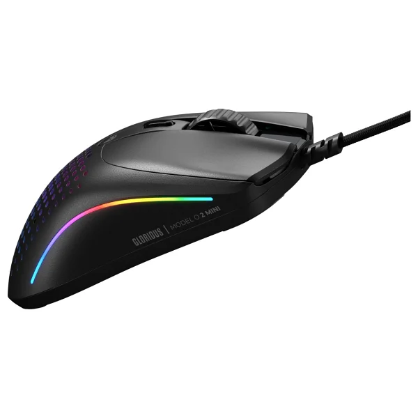 Glorious Model O 2 Mini GLO-MS-OMV2-MB Siyah RGB Optik Kablolu Oyuncu Mouse - Görsel 3