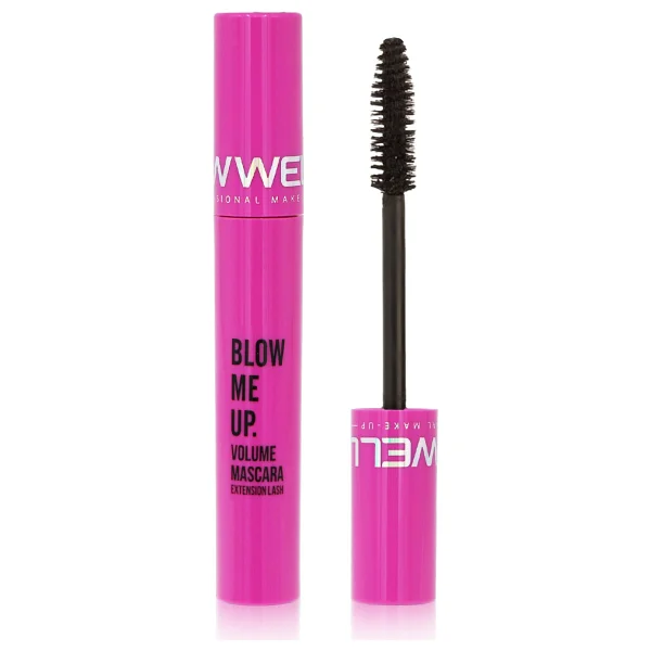 New Well Blow Me Up Volume Siyah Maskara - Görsel 4