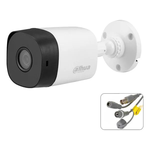 Dahua HAC-B1A21P-DIP-0360B Bullet 2 MP 3.6mm Lens Gece Görüşlü Güvenlik Kamerası - Görsel 2