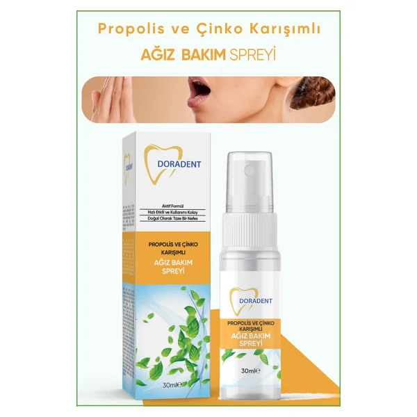 doradent Ağız Kokusu Önleyici Sprey - Görsel 7
