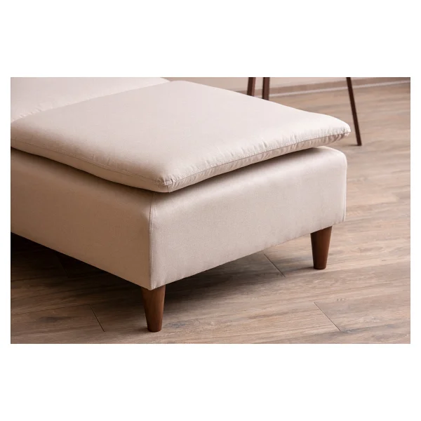 Pafu Lungo Modüler Daybed-Krem Keten - Görsel 5
