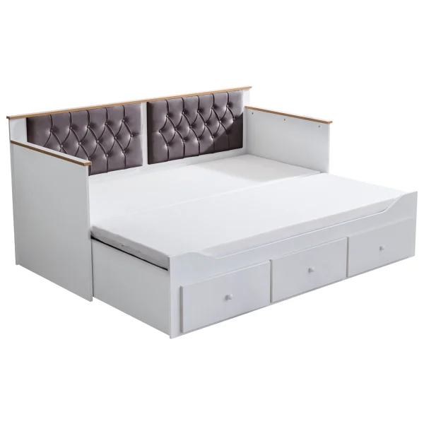 Setay Mobilya Alaçatı 80x200 cm Divan Çekmeceli Yavrulu Karyola - Görsel 4