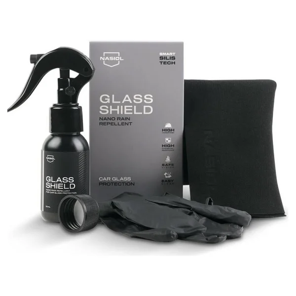 Nasiol -set 2-glasshield Nano Yağmur Kaydırıcı Ve New Car Smell Araç Kokusu 2'li Set - Görsel 2
