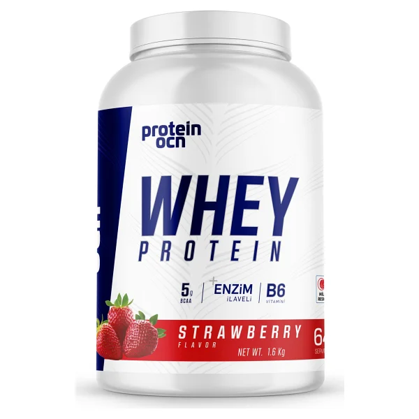 Proteinocean 1600 gr Çilek Aromalı Whey Protein Tozu - Görsel 6