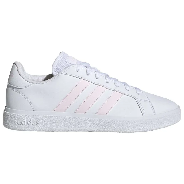 Adidas Grand Court 2.0 Beyaz-Pembe Kadın Spor Ayakkabı GW9260 - Görsel 2