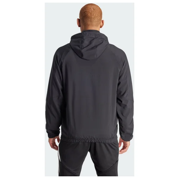 Adidas Tiro 24 Windbreaker IM8806 Kapüşonlu Siyah Erkek Rüzgarlık - Görsel 2