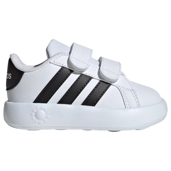 Adidas Grand Court 2.0 CF I ID5271 Beyaz-Siyah Bebek Spor Ayakkabı - Görsel 2