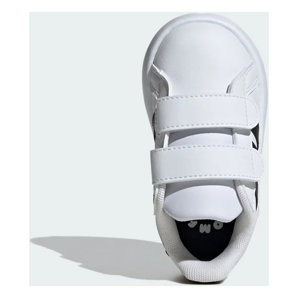 Adidas Grand Court 2.0 CF I ID5271 Beyaz-Siyah Bebek Spor Ayakkabı - Görsel 5