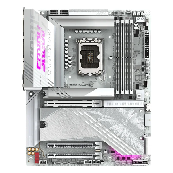 Gigabyte Z890 Aorus Elite X Ice Wi-Fi Intel LGA1851 DDR5 ATX Anakart - Görsel 5