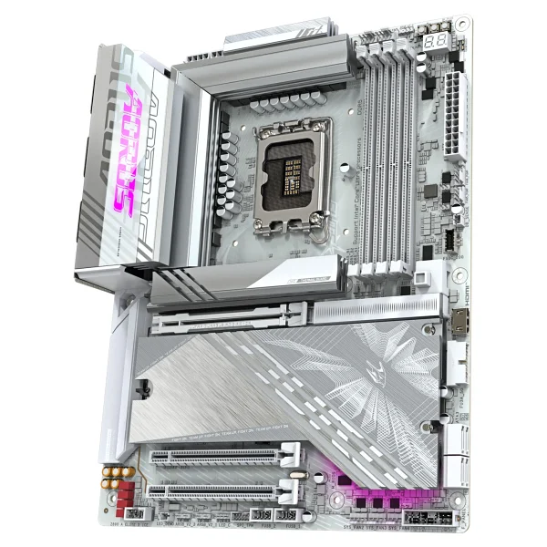 Gigabyte Z890 Aorus Elite X Ice Wi-Fi Intel LGA1851 DDR5 ATX Anakart - Görsel 2