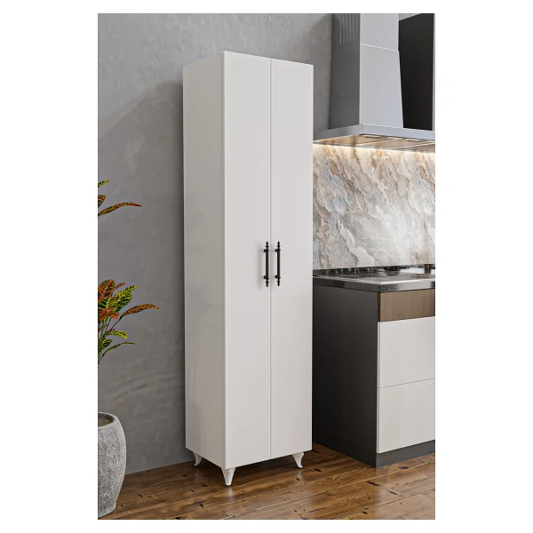 AEKA AE-3085 Selen 7 Raflı 2 Kapaklı Çok Amaçlı Dolap - Görsel 10