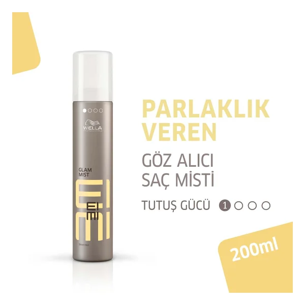 Wella Eimi Glam Mist Parlaklık Veren 200 ml Saç Spreyi - Görsel 2