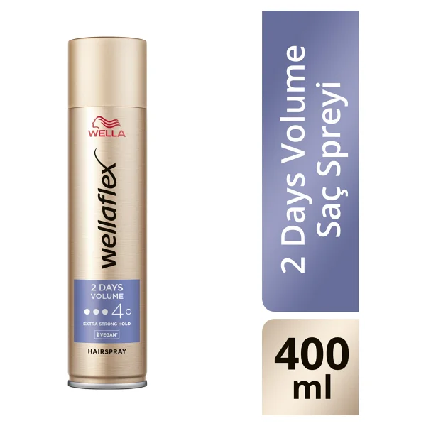 Wella Wellaflex 2 Days Volume Extra Güçlü 400 ml Saç Spreyi - Görsel 2