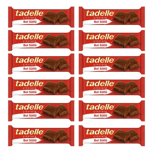 Tadelle Bol Sütlü Çikolata 30 Gr X 12 Adet - Görsel 4