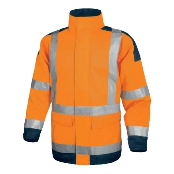 Delta Plus Easyvıew Su-Soğuk Geçirmez Oxford Parka İş Montu - Turuncu - Görsel 6