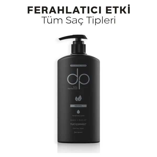 DP Daily Perfection Mentol Tuzsuz Şampuan 500 ml - Görsel 2
