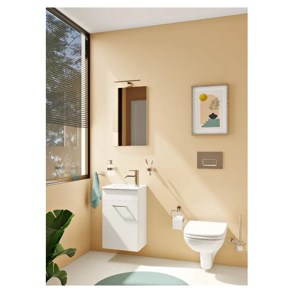VitrA Mia 7460L003-0029 40 cm Etajerli Lavabo - Görsel 2