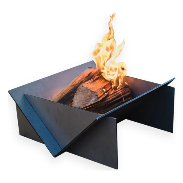 Haegs Fire Pit Ateş Çukuru Bbq, Odun Kamp Ateşi, Barbekü Mangal (38CM X44CM) Küçük Boy - Siyah - Görsel 6